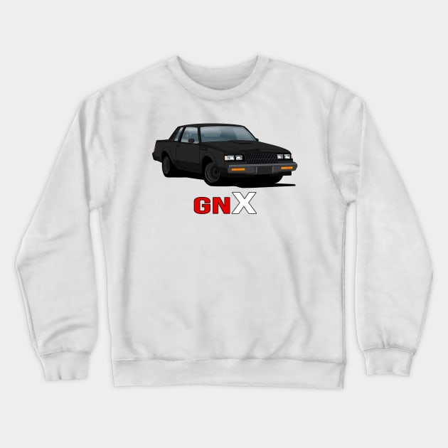 Buick GNX American Car Crewneck Sweatshirt by Rebellion Store